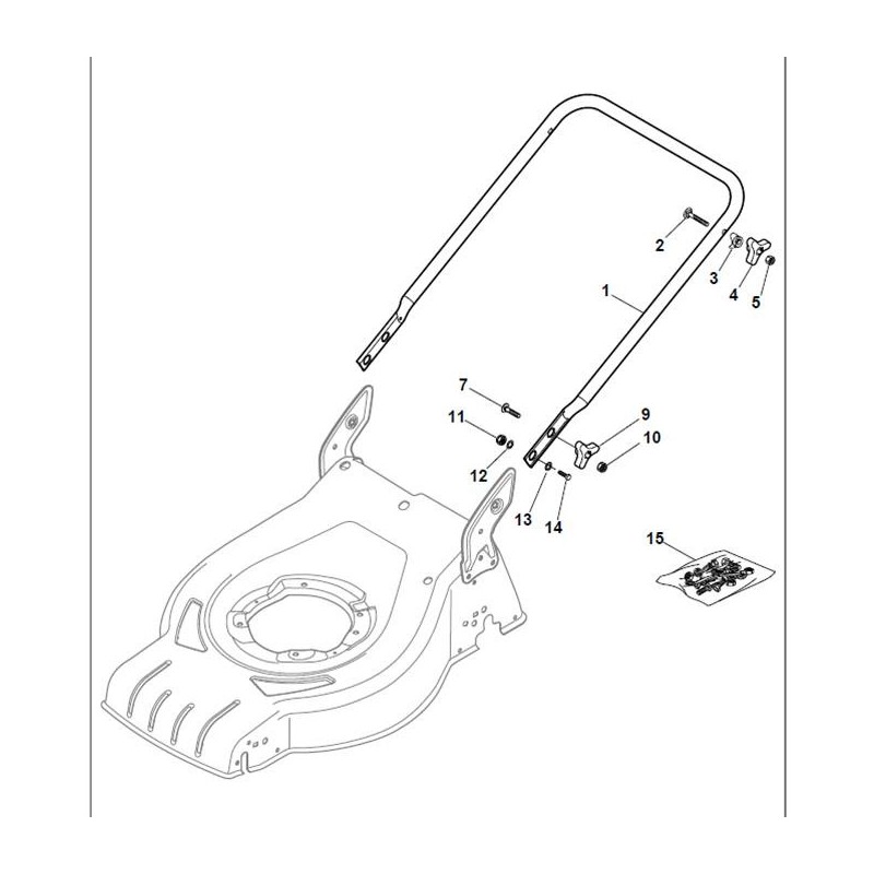 Guidon, partie inférieure