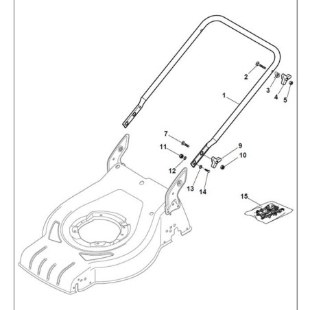 Guidon, partie inférieure