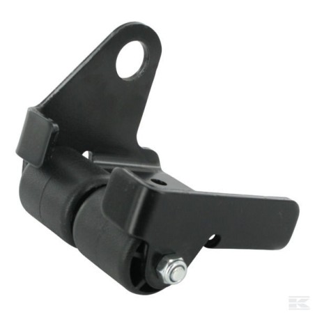 Rouleau de support avec etrier