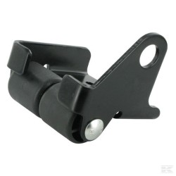 Rouleau de support avec etrier