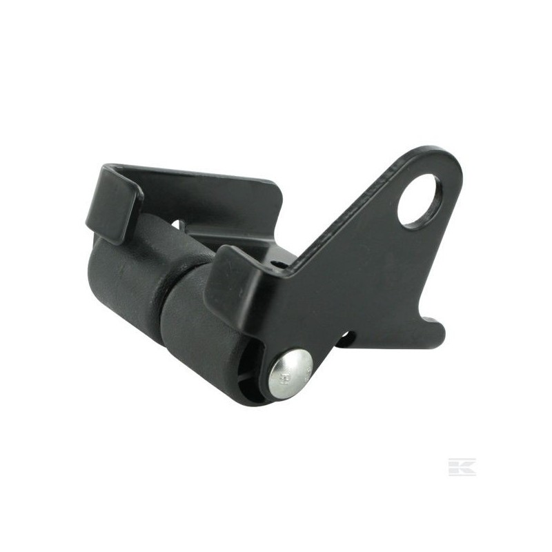 Rouleau de support avec etrier