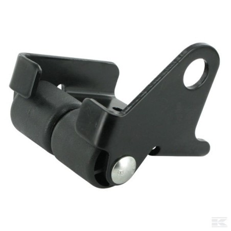 Rouleau de support avec etrier