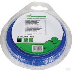 Fil nylon D.2,4mm - 15m