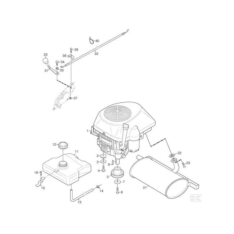 9699-0105-02 RONDELLE FIX MOT&ROUE PRIMO