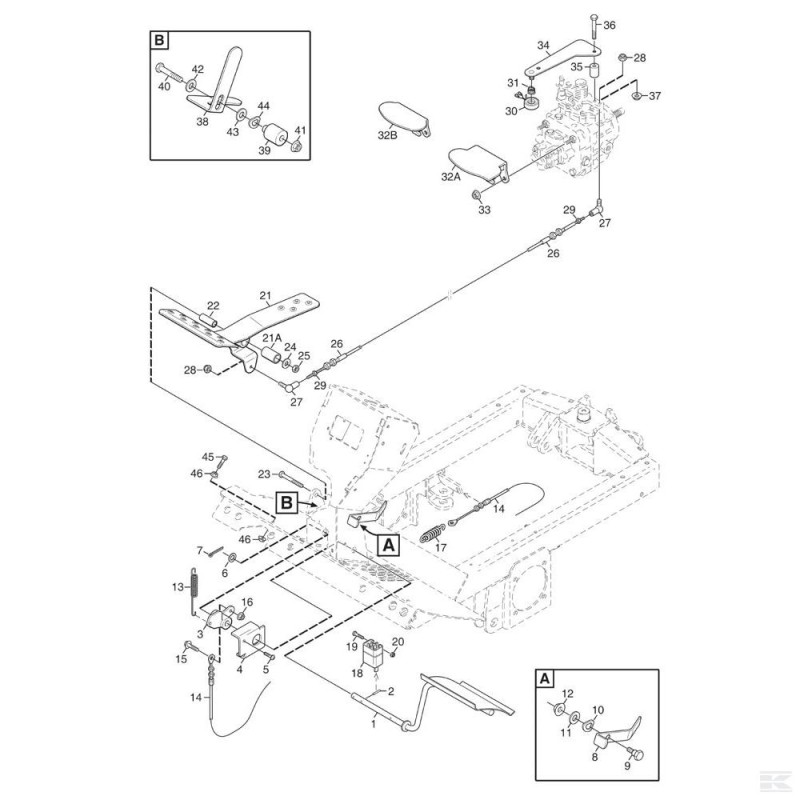 Douille d'écartement