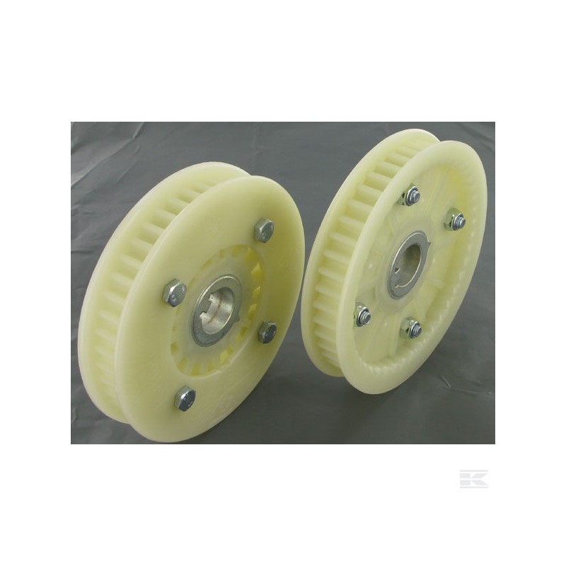 Poulie à gorges Satz 2 Stk