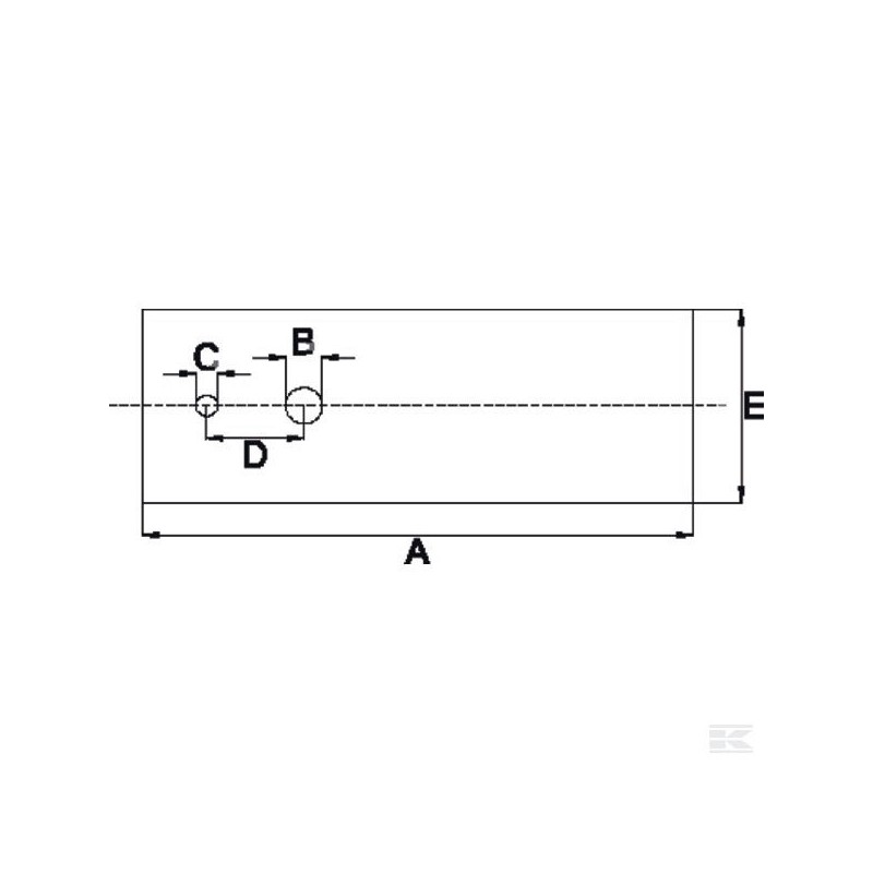 1134-9053-01 KIT 2 EMBOUTS LAME
