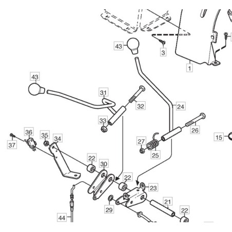 1134-5275-01 SCHAKELHENDEL 