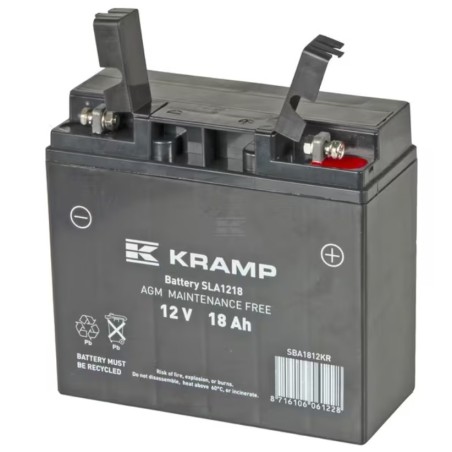 SBA1812KR 12V 18Ah battery (adaptable, non-original)
