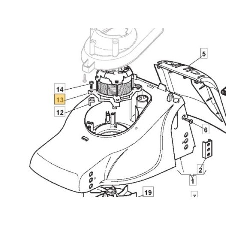 118563669/0 Moteur électrique 1300W