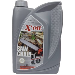 Huile pour chaine de tronçonneuse X'oil - 2 Litres
