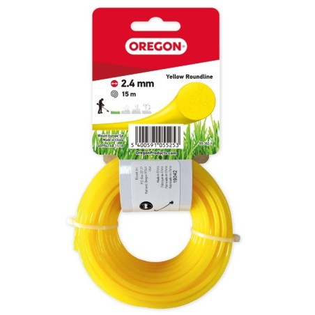 69-362-Y Fil Jaune Forme Ronde (Hanger) 2.4mm x 15m  