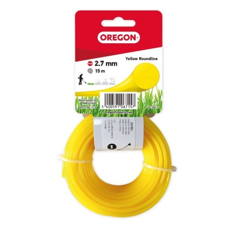 69-380-Y Fil Jaune Forme Ronde (Hanger) 2.7mm x 15m  