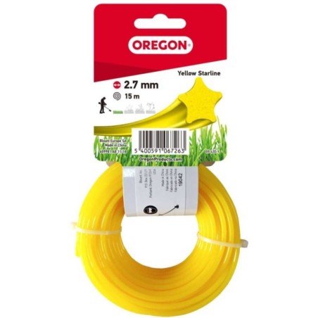 69-430-Y Fil Jaune Forme Etoile (Hanger) 2.7mm x 15m  