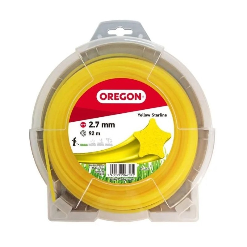 69-432-Y Fil Jaune Forme Etoile (Donut) 2.7mm x 92m 