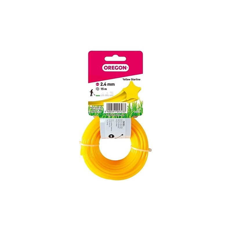 69-452-Y Fil Jaune Forme Etoile (Hanger) 2.4mm x 15m  