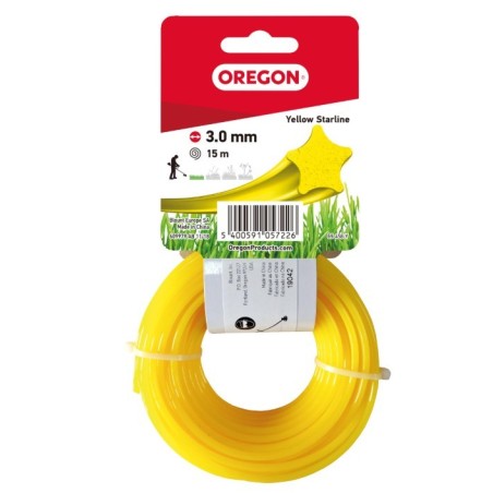 69-458-Y Fil Jaune Forme Etoile (Hanger) 3.0mm x 15m  