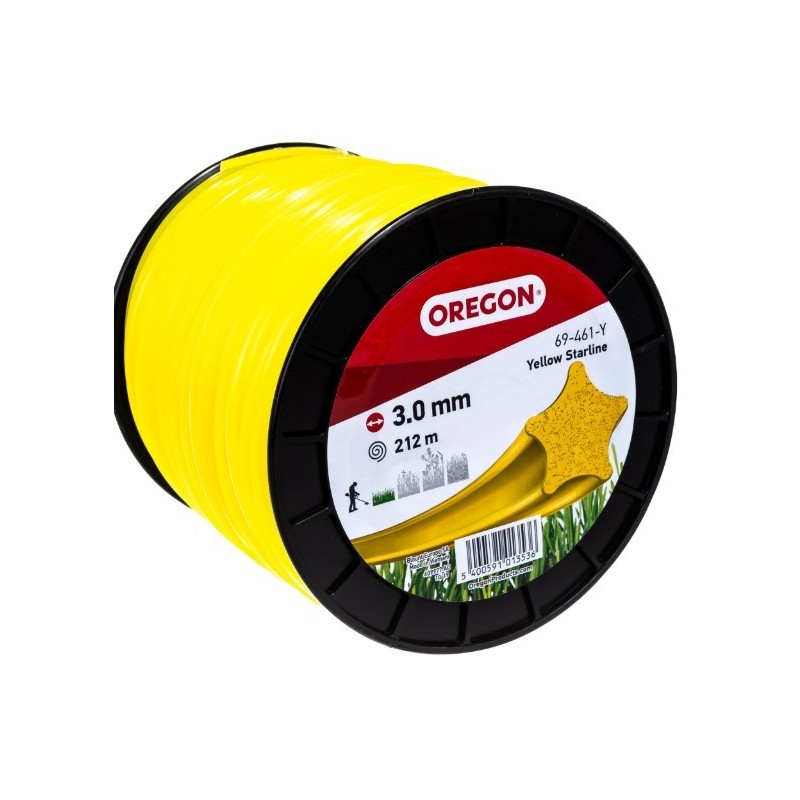 69-461-Y Fil Jaune Forme Etoile (Bobine) 3.0mm x 212m 