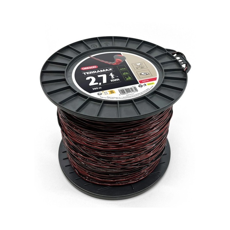 636774 Terramax fil de coupe (bobine) 2,7 mm x 280 m  