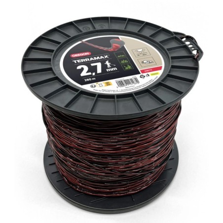 636774 Terramax fil de coupe (bobine) 2,7 mm x 280 m  
