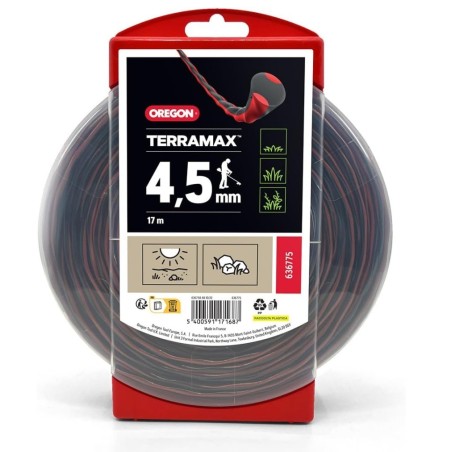 636775 Terramax fil de coupe (Donut) 4,5 mm x 17 m  