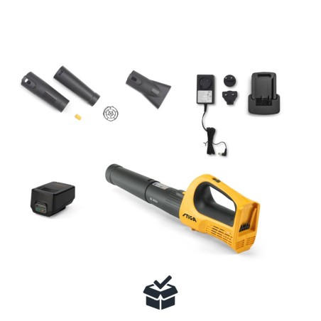 Souffleur à batterie STIGA BL 100e Kit – 20V 4Ah – Ultra léger