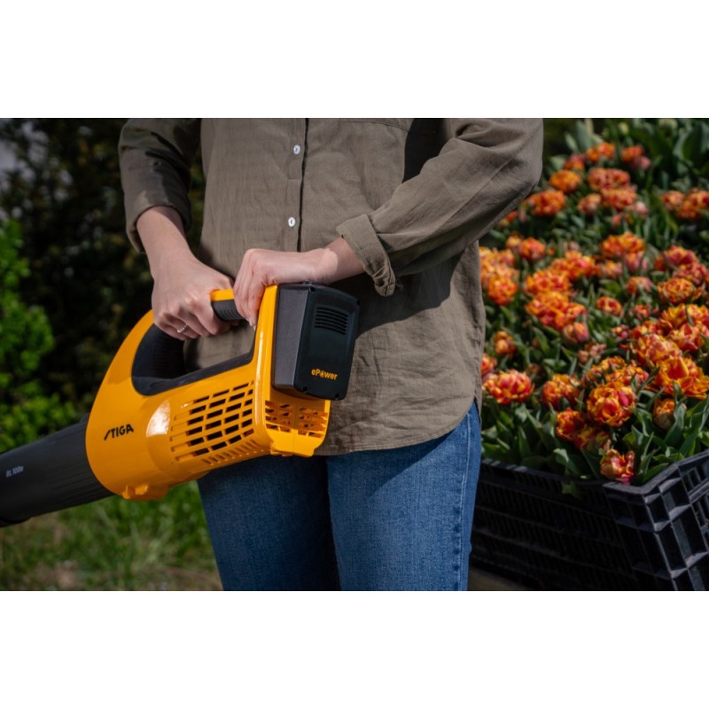 Souffleur à batterie STIGA BL 100e Kit – 20V 4Ah – Ultra léger