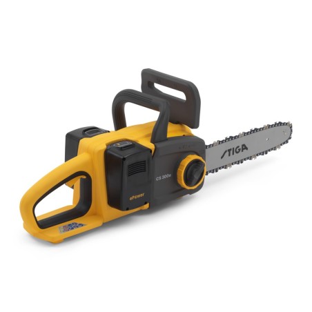 Tronçonneuse à batterie STIGA CS 300e Kit – 2×20V 4Ah – Coupe 265 mm