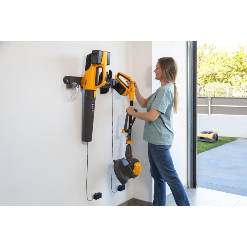 Coupe-bordures à batterie STIGA GT 300e – 2×20V – Tête rotative 90°