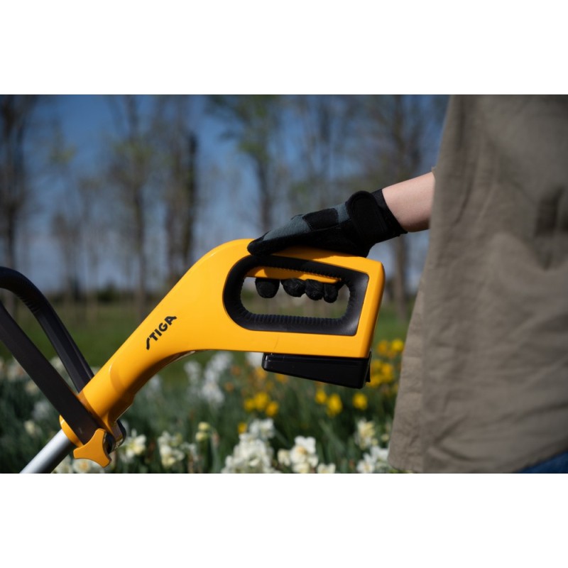 Coupe bordures à batterie STIGA GT 100e – 20V – Tête pivotante 90°