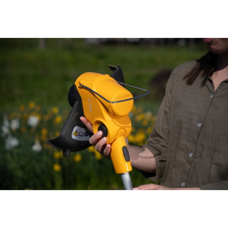 Coupe bordures à batterie STIGA GT 100e – 20V – Tête pivotante 90°