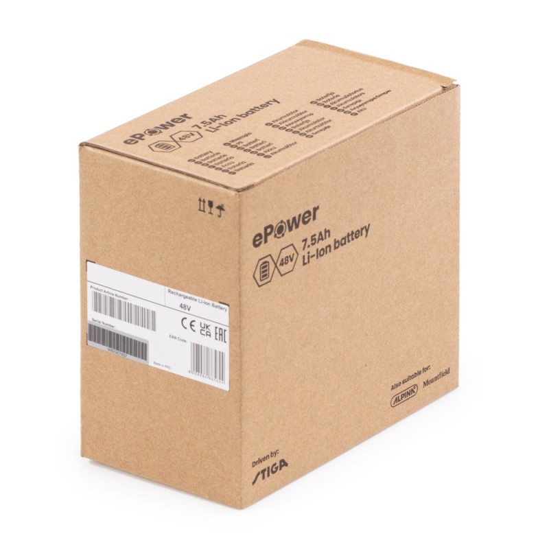 E 475 Batterij 7,5 Ah