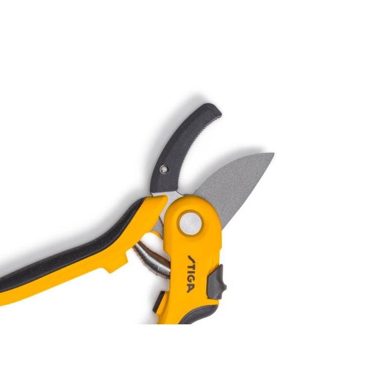 Sécateur à enclume STIGA – Coupe nette des branches jusqu’à 23 mm