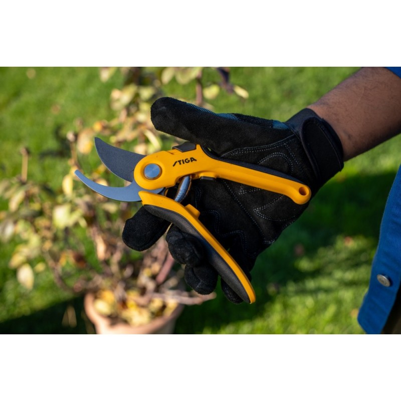 Sécateur à lame franche STIGA – Coupe précise jusqu’à 24 mm