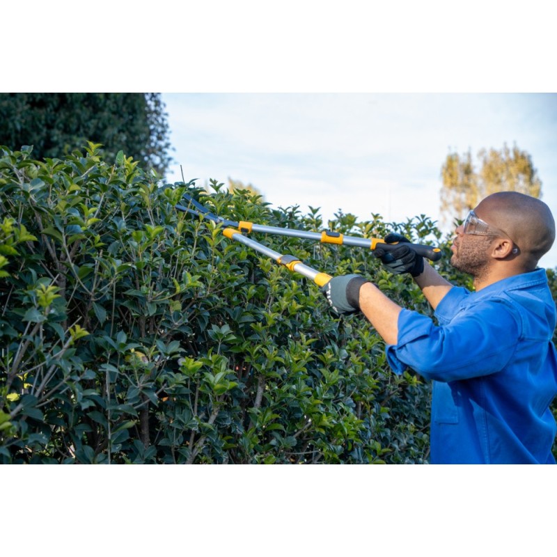 Cisaille à haies télescopique STIGA – coupe nette jusqu’à 2,5 m