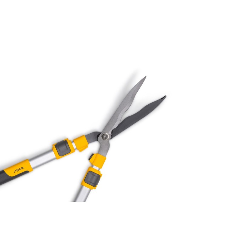 Cisaille à haies télescopique STIGA – coupe nette jusqu’à 2,5 m