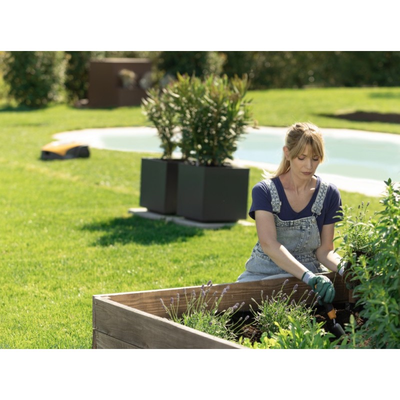 Truelle à transplanter STIGA – acier inoxydable – poignée ergonomique