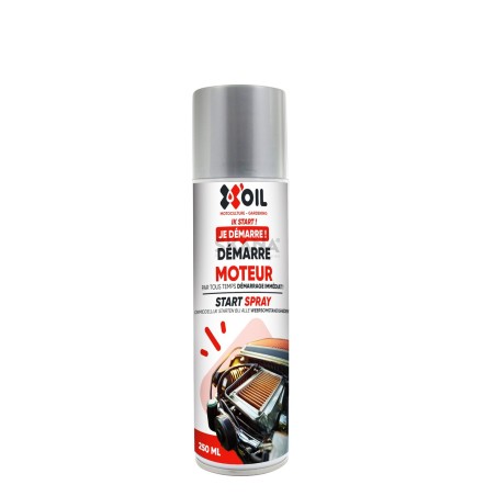 DEMARRAGE MOTEUR, Spray 250ml X'OIL