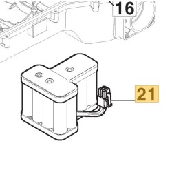 381600634/0 Battery Pack Li-Ion Rb2025 25V-2.0Ah