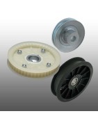 Poulies de tondeuses, autoportées et accessoires.