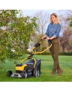 Battery mowers